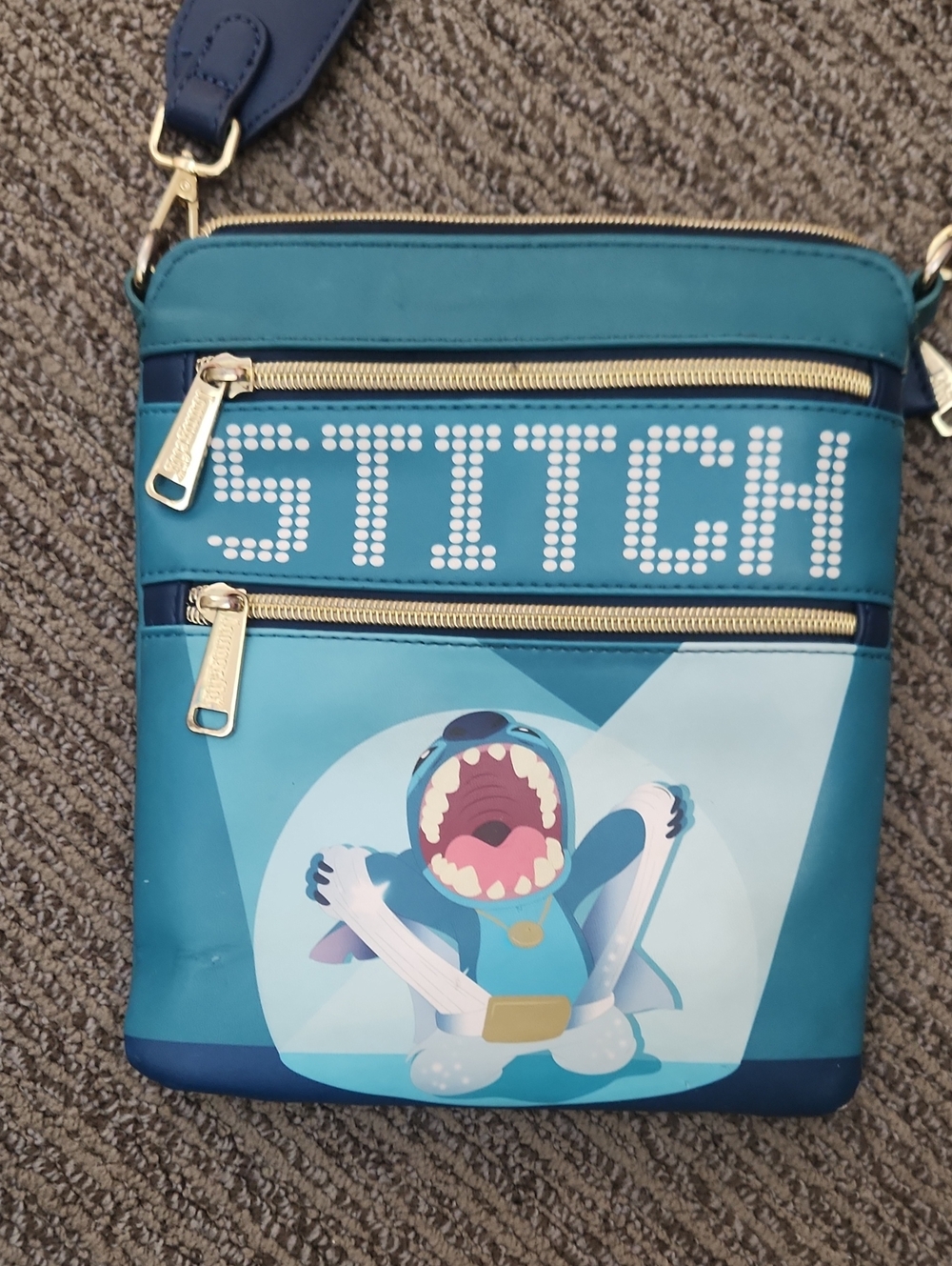 Disney Lilo and Stitch- Stitch Elvis Stage Crossbody